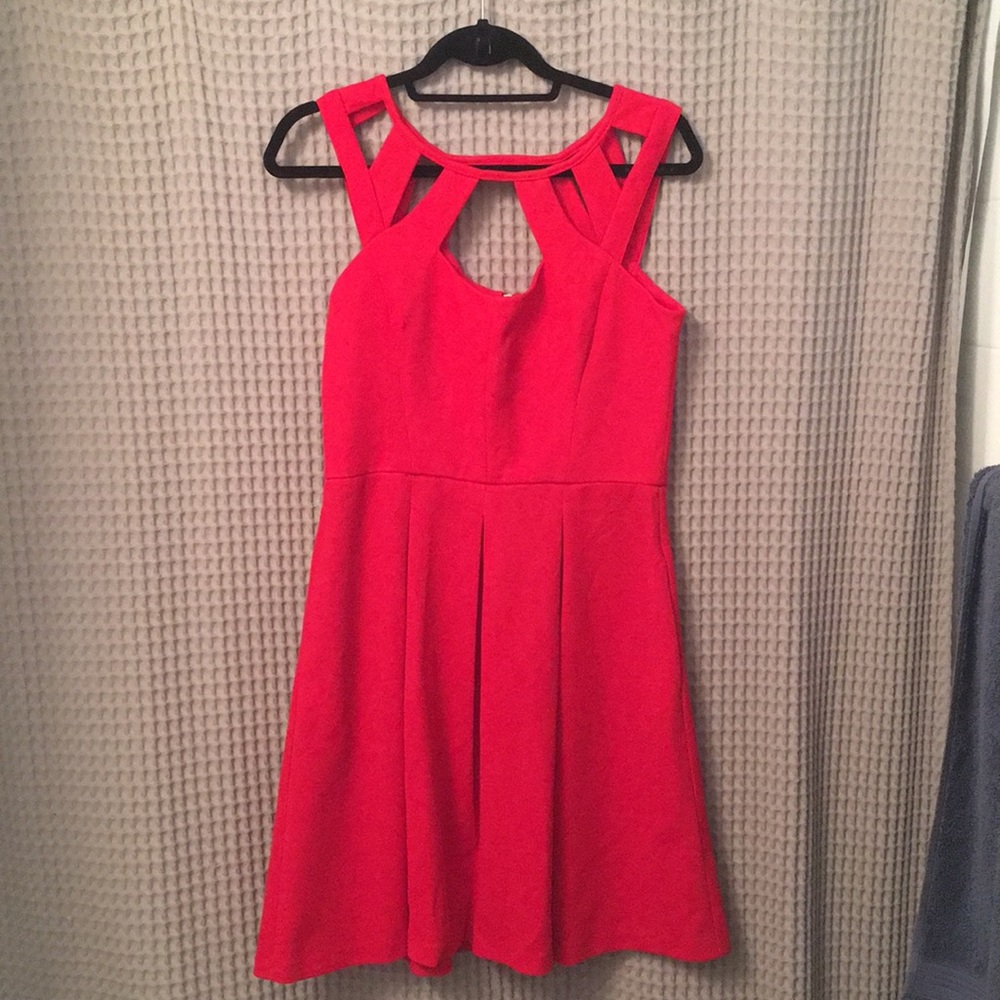 Betsey Johnson Red Formal Dress Size 8